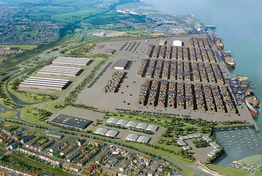 Port Strategy:Hutchison admits extension will unlikely be created with the ten-year planning grant. Credit: Harwich International Port
