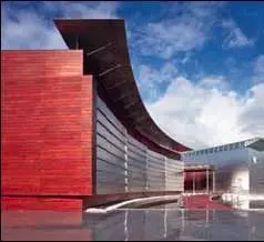 The poniente Aquarium which stands on the site of the old cantabrico shipyards