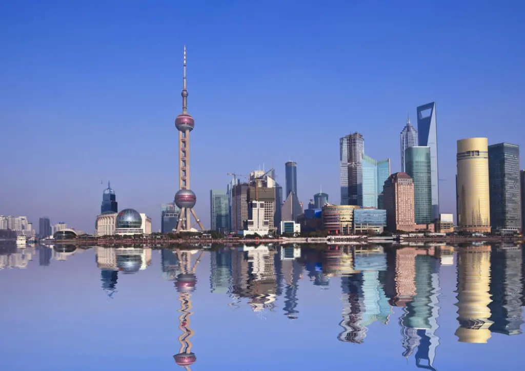 Shanghai has suffered less from the downturn than Hong Kong