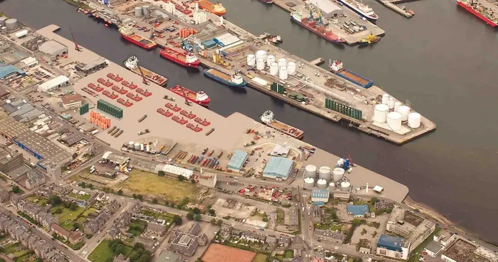 The Torry Quay development in Aberdeen will result in over 500 metres of new deep water berths