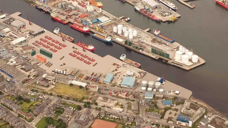 The Torry Quay development in Aberdeen will result in over 500 metres of new deep water berths