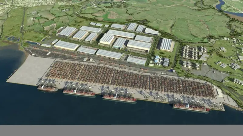 Virtual veiws of the new London Gateway are available online