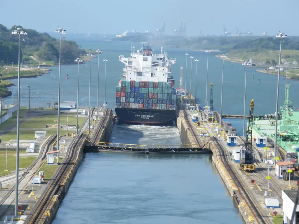 The Panama Canal has benefitted from investment, says ACP, and it is time to start paying up. Photo:D Russell