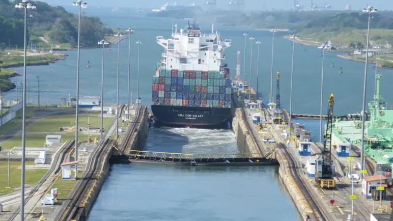 The Panama Canal has benefitted from investment, says ACP, and it is time to start paying up. Photo:D Russell