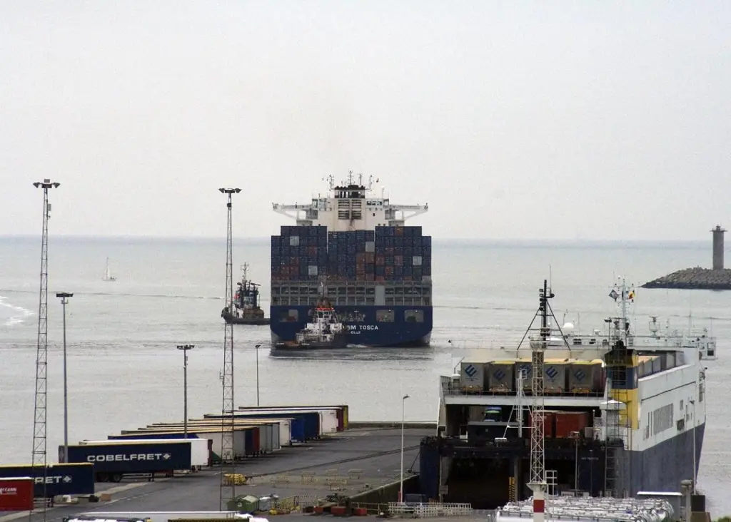 APMT is keeping control of Zeebrugge CT with its remaining 75% share. Image: Le Fou
