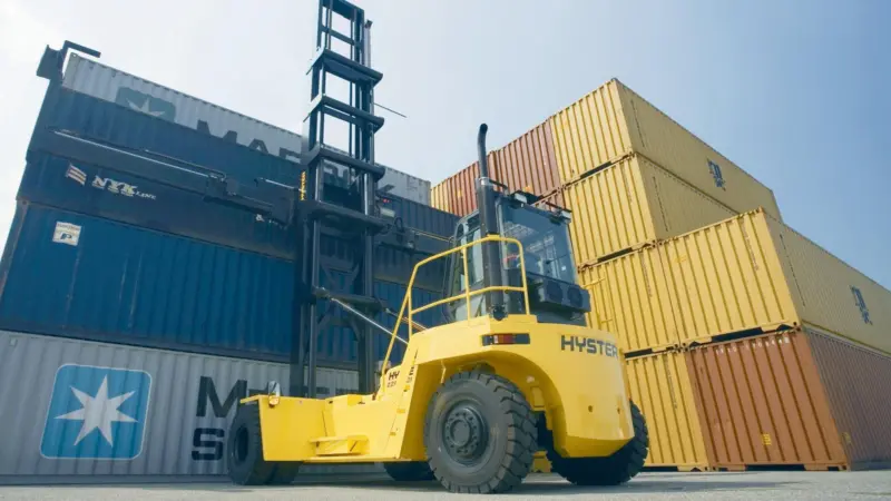 Hyster’s latest ECH models take advantage of the new XTL axle