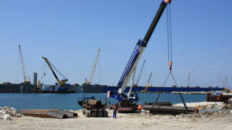 Port Strategy: Sochi construction suffered a setback from last year's storms
