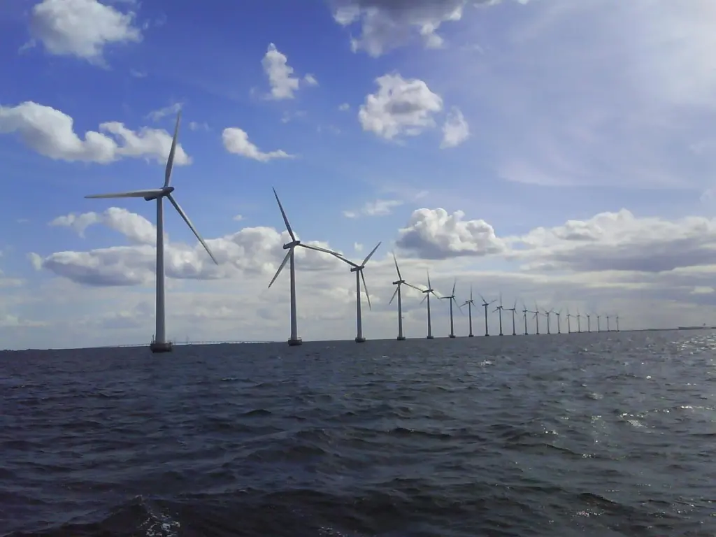 LINING UP THE PROBLEMS: wind farms are a major issue for shipping