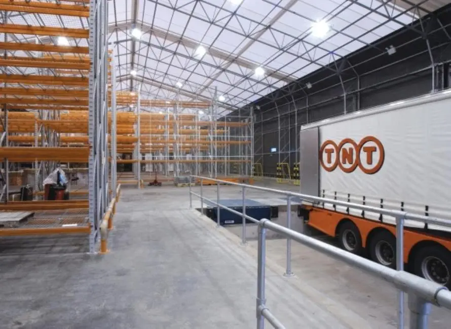 PERFECT BLEND: the interior of the Rubb building provided for Twinings Tea at Port of Tyne