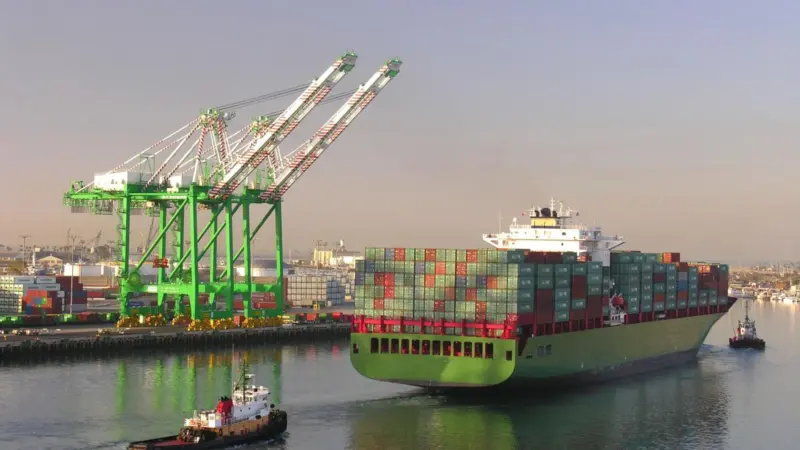 The ports of Los Angeles & Long beach have acted as "game changers"