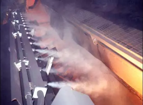 DSI Dry Fog dust suppression system can be quickly installed for one-off applications.