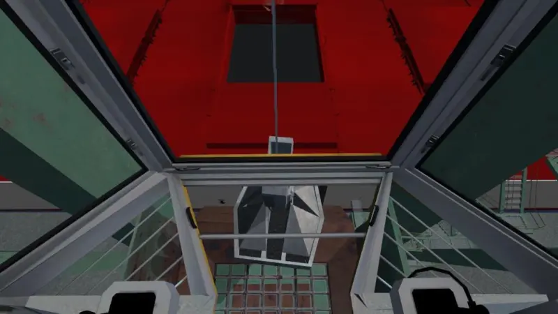 EMO bulk crane simulator