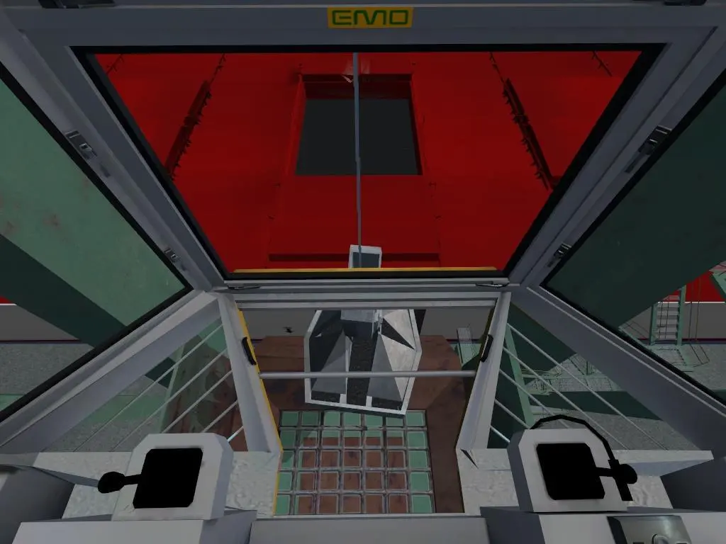 EMO bulk crane simulator