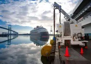 Port of Los Angeles provides AMP Mobile shore-side power to three different cruise lines