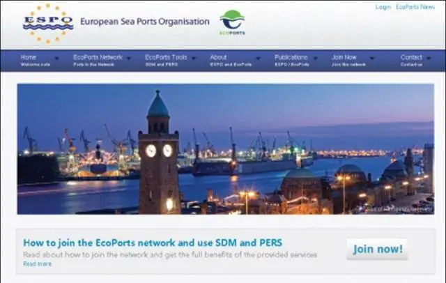 EcoPorts website