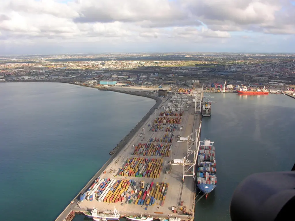 Cape Town SA, one of the state-owned Transnet ports that has recently benefitted from investment