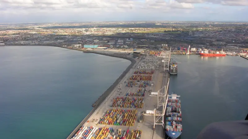 Cape Town SA, one of the state-owned Transnet ports that has recently benefitted from investment