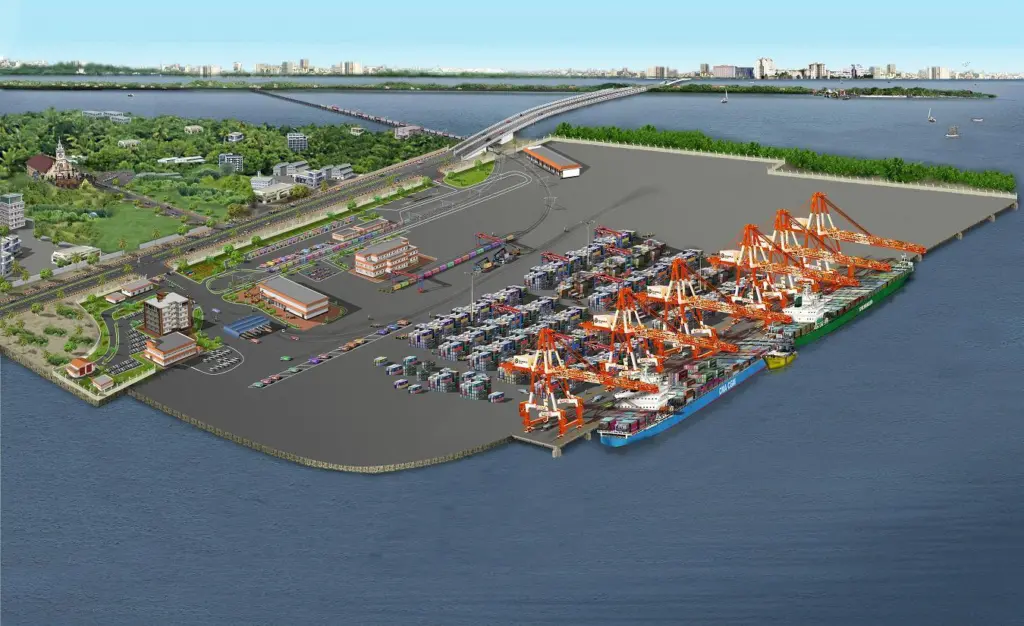 Delays in clearing cargo has caused congestion in the new terminal