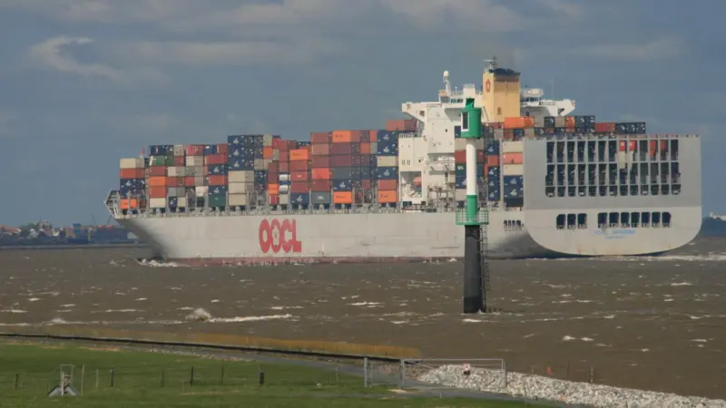 Shipping lines may seek undertakings from terminal operators on truck turn around times, rail productivity, and priority berthing. Credit: Walter Rademacher