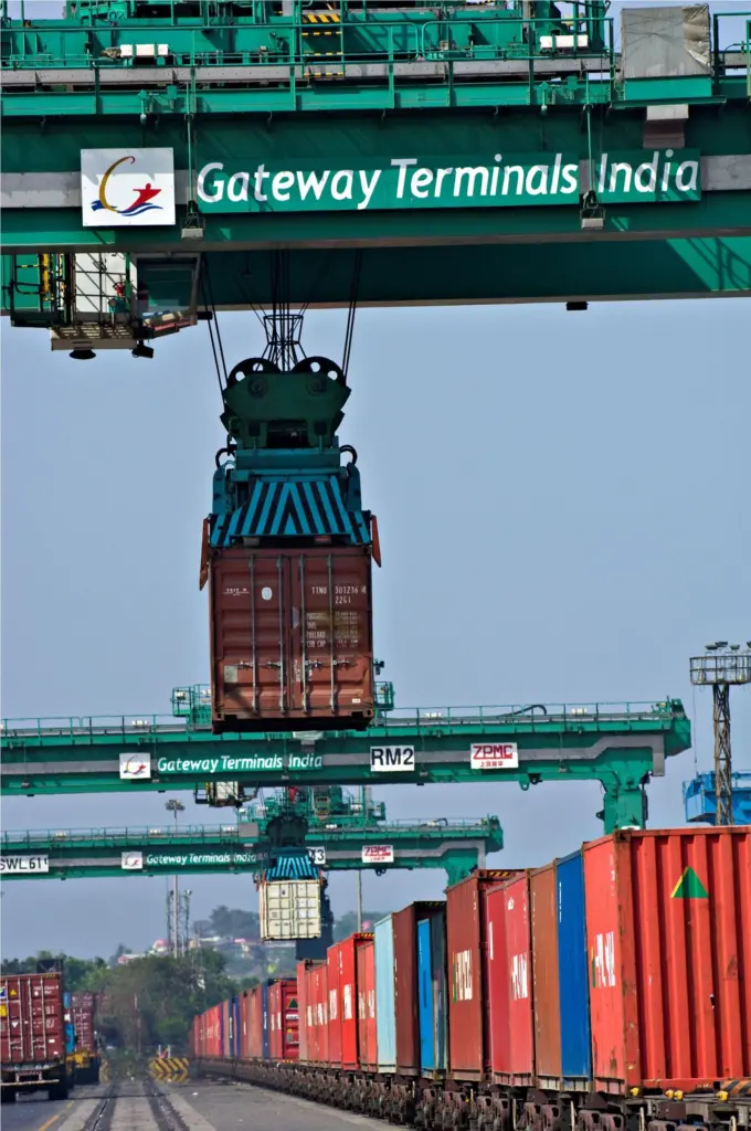 JNPT takes in around half of the country's maritime traffic