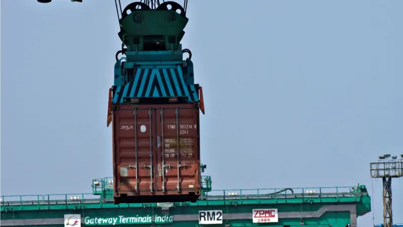 JNPT takes in around half of the country's maritime traffic