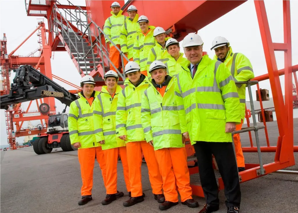 Bristol Port Co has started training apprentices to cater for the future expansion of the port