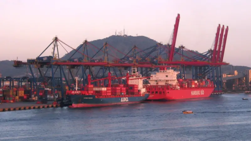 Santos was one of three Brazilian ports to make the top ten list. Credit: Jorge Andrade