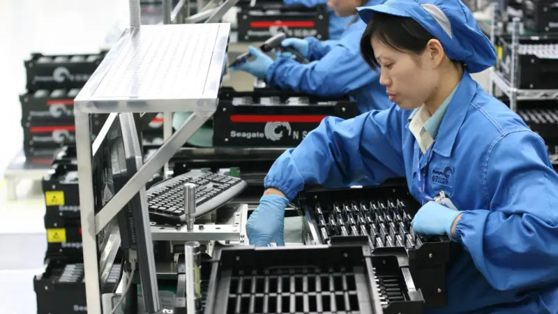 Global manufacturing has slowed to its lowest level since July 2009. Credit: Robert Scoble