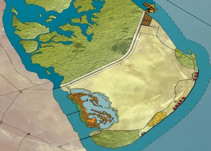 The planned Mubarak Al-Kabir port at Boubyan Island has been the subject of controversy