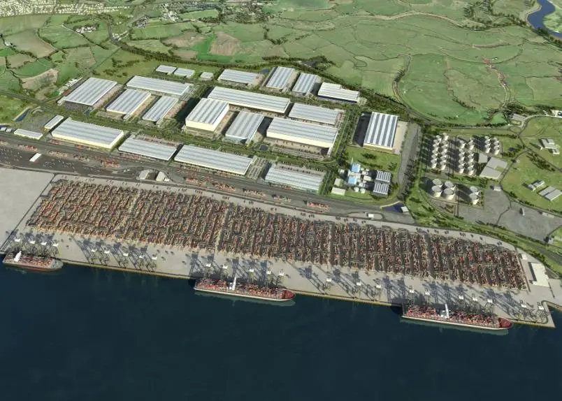 The environmentally-friendly London Gateway is set to open before the end of 2013