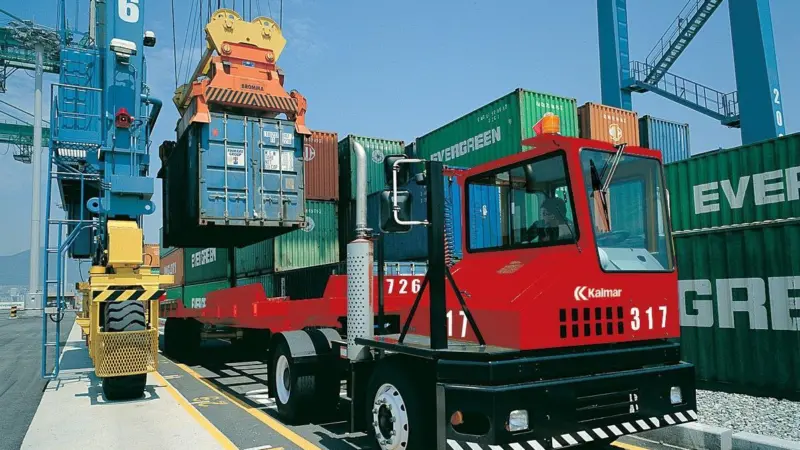 Inland container depots are often point-to-point operations and might benefit from the introduction of AGVs