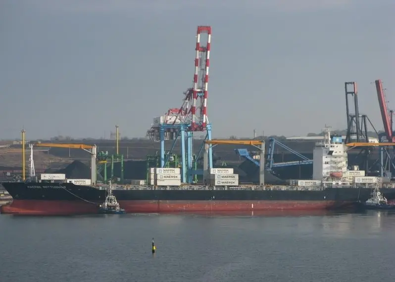 The first refrigerated container has called at the Port of Yuzhny