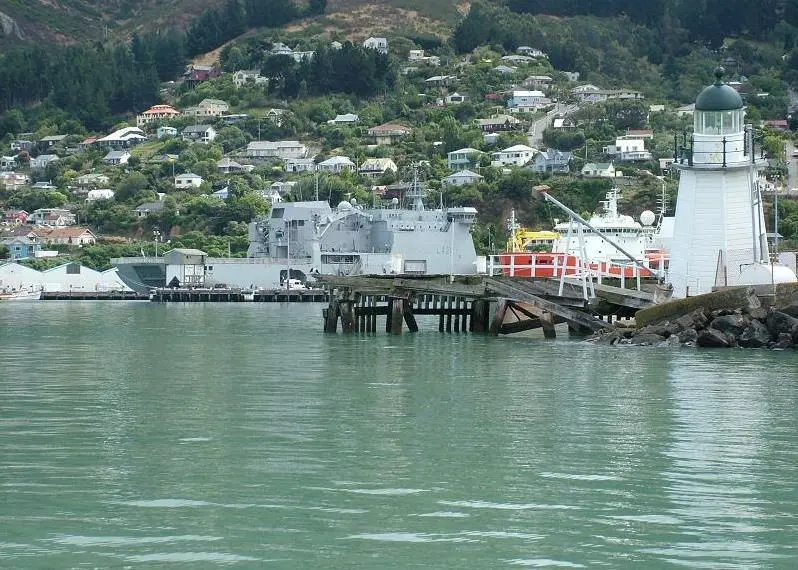 Lyttelton has been made to wait for a earthquake repair progress payment. Credit: NZ Defence Force