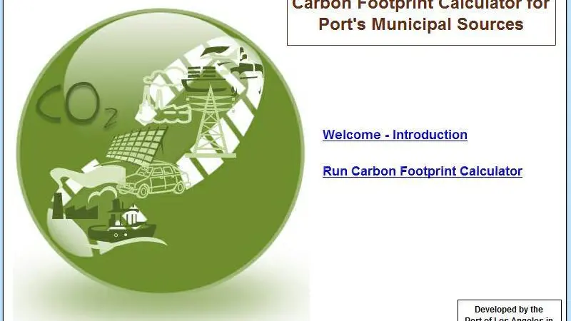 The calculator can aid emissions assessments and adjustments