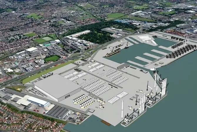Plans for the new development at Green Port Hull