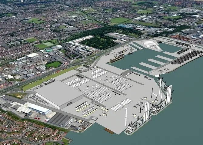 Plans for the new development at Green Port Hull