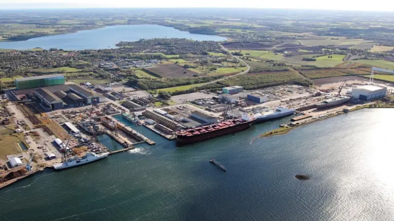 Lindø in Denmark is to host Vestas’ wind turbine testing facility. Photo: Vestas