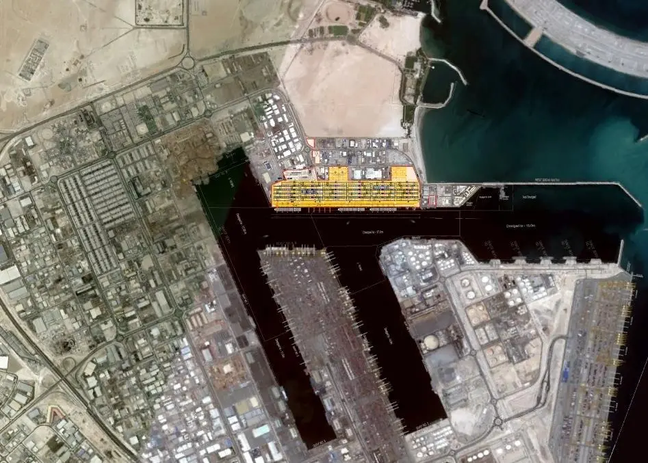 The new terminal at Jebel Ali will increase capacity to 19 million TEU
