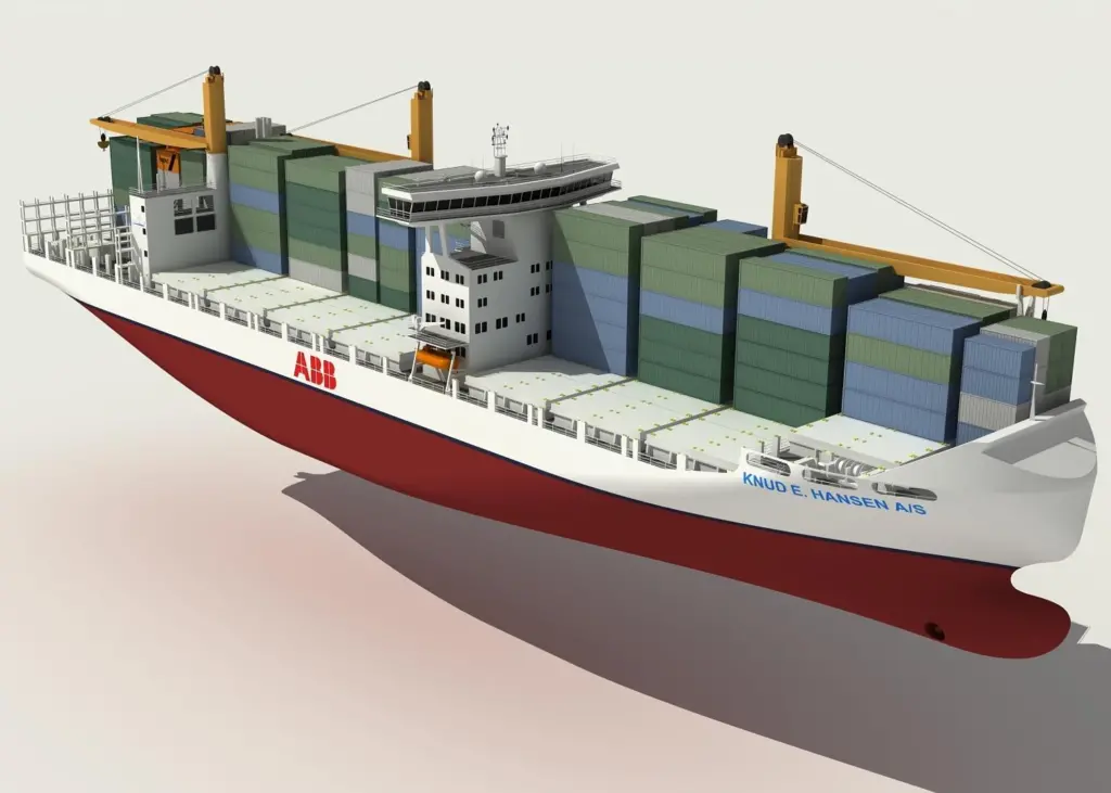 The efficient feeder ship concept from Knud E Hansen, in collaboration with ABB and Maersk Broker