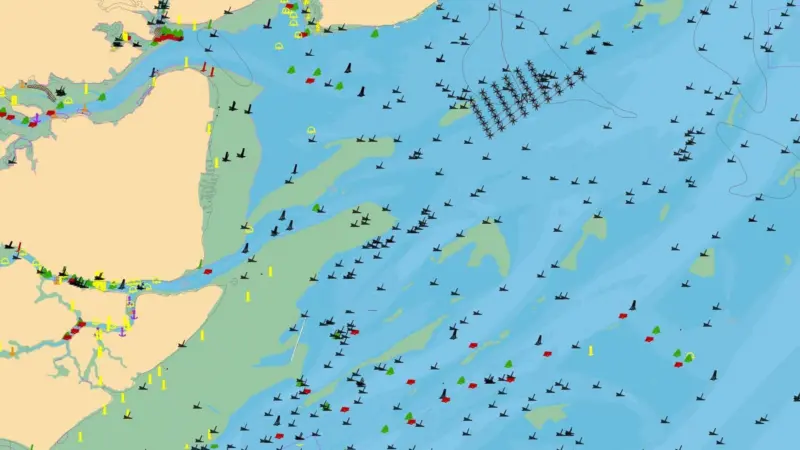The new digital map data can display a variety of themes useful across the whole marine industry
