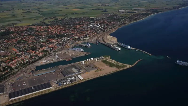 The Port of Trelleborg is a collaborator in the Green EFFORTS project. Photo courtesy: Port of Trelleborg