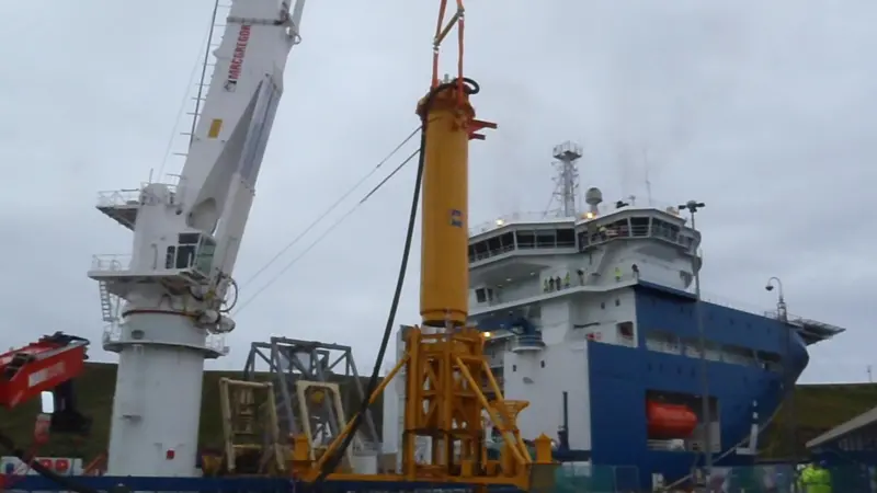 The BSD 3000 subsea drill, developed by Bauer Renewables and Mojo Maritime