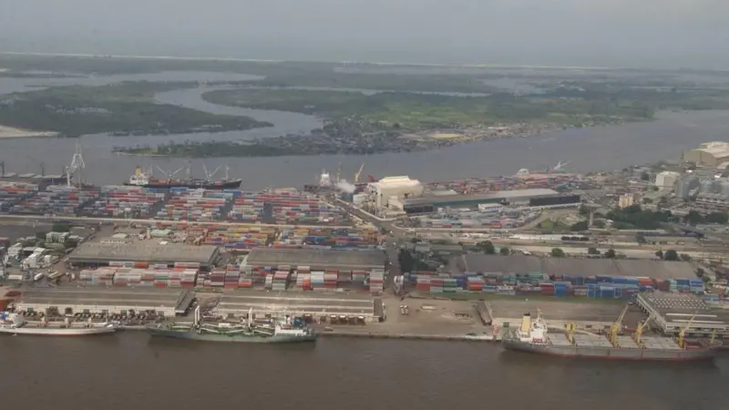 Industrial action is aiming to disrupt Nigeria’s ports, including Apapa, pictured
