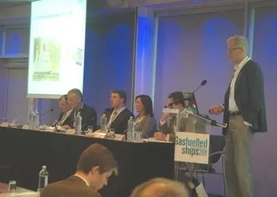 Speakers at last year’s Gas Fuelled Ships Conference