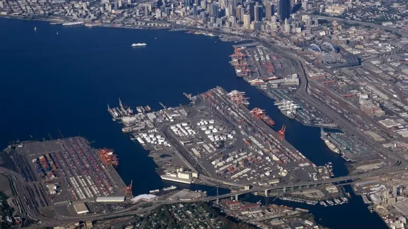 The Port of Seattle already suffers from traffic congestion without a new arena Photo: Port of Seattle/Don Wilson