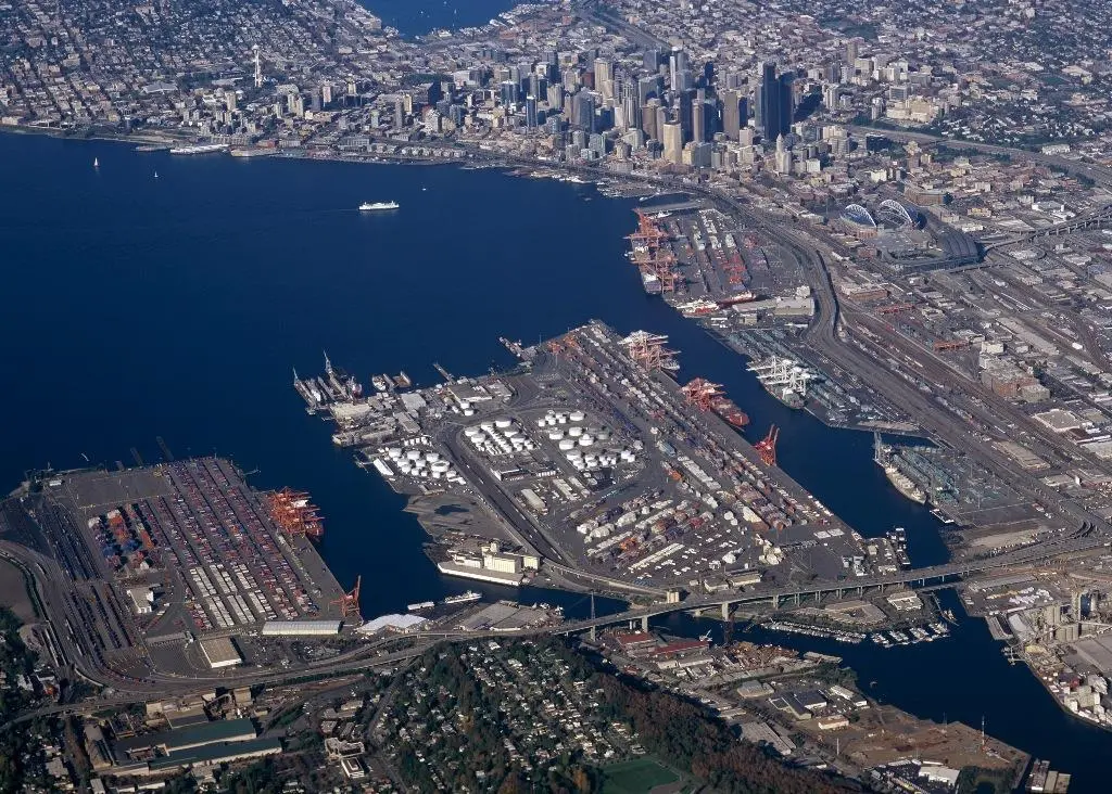The Port of Seattle already suffers from traffic congestion without a new arena Photo: Port of Seattle/Don Wilson