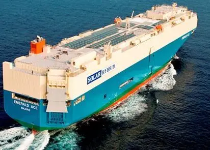 Hybrid car carrier Emerald Ace