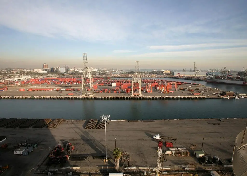 The Port of Long Beach is one of the few in North America which can receive the largest container ships in the world