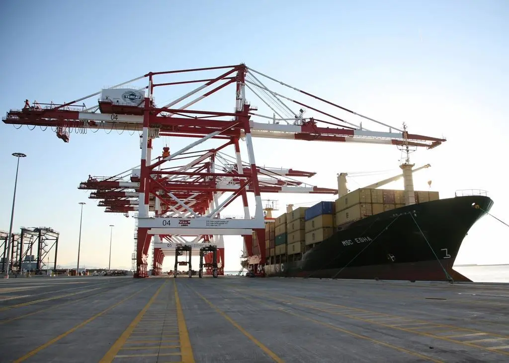 The ‘MSC Esha’ has called at Muelle Prat