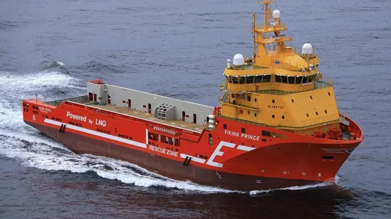 Viking Prince PSV is one of the new generation LNG craft